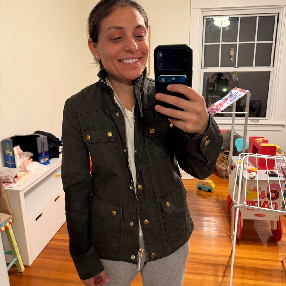 J. Crew Women's Dark Utility Jacket